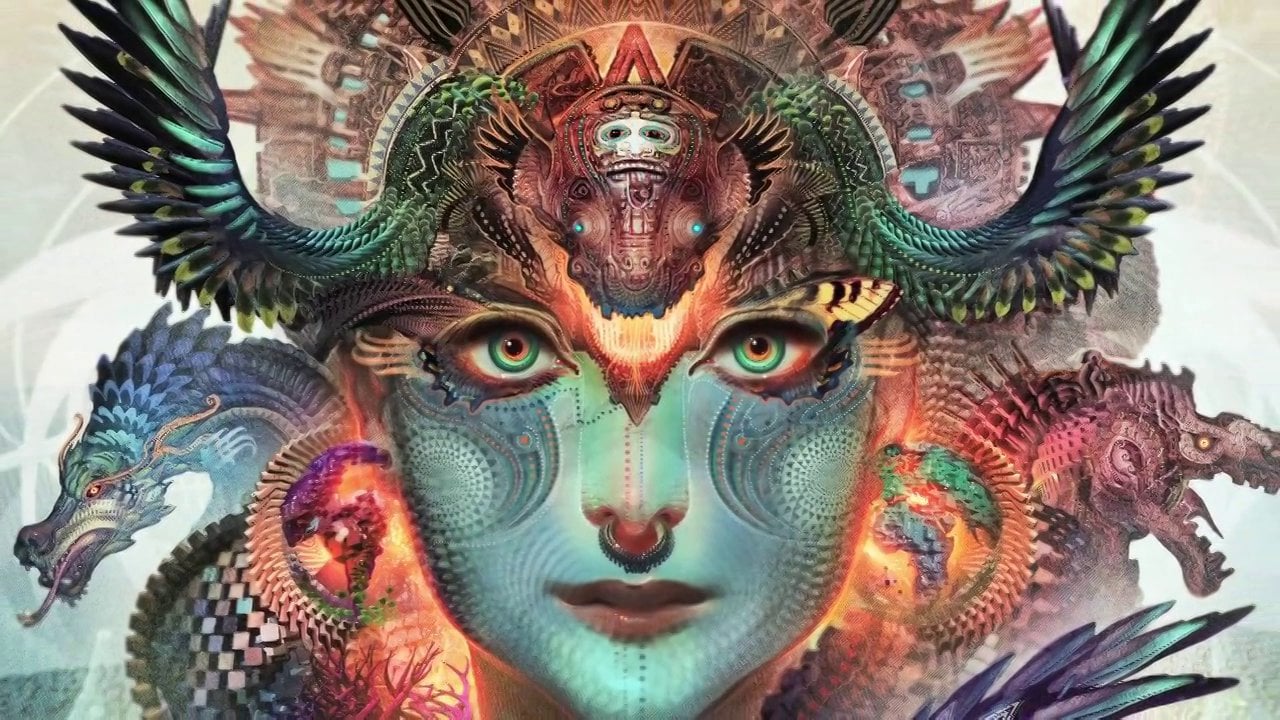 Dharma Dragon by visionary artist Android Jones